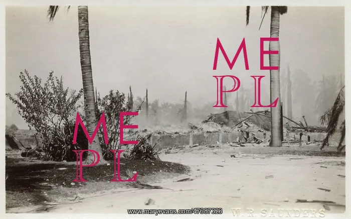  : View of hurricane damage, Nassau, Bahamas, West Indies