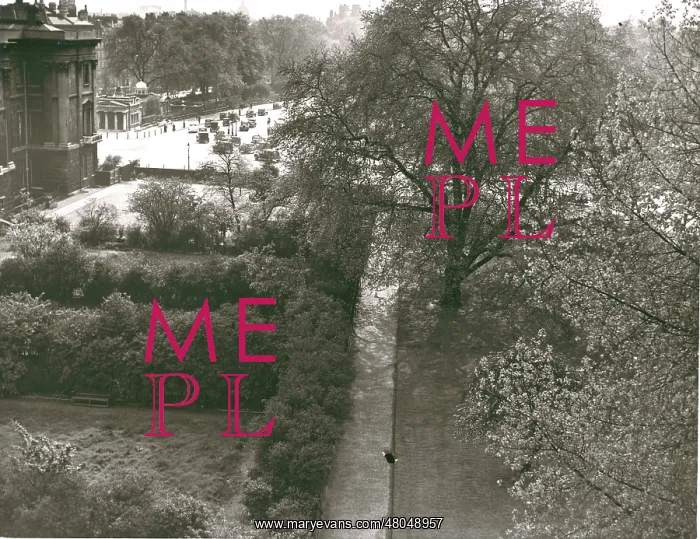 : A view over the former Hyde Park Corner : A view over the former Hyde Park Corner