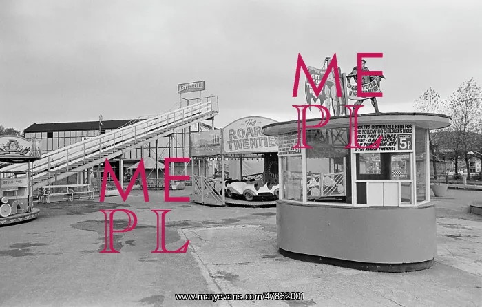  : View inside Belle Vue amusement park
