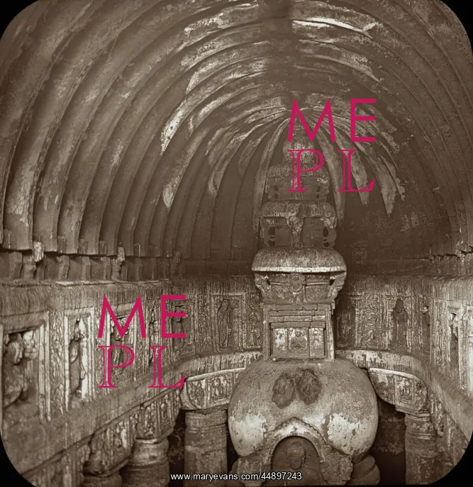 : View of the inside of a building with arched roof : View of the inside of a building with arched roof