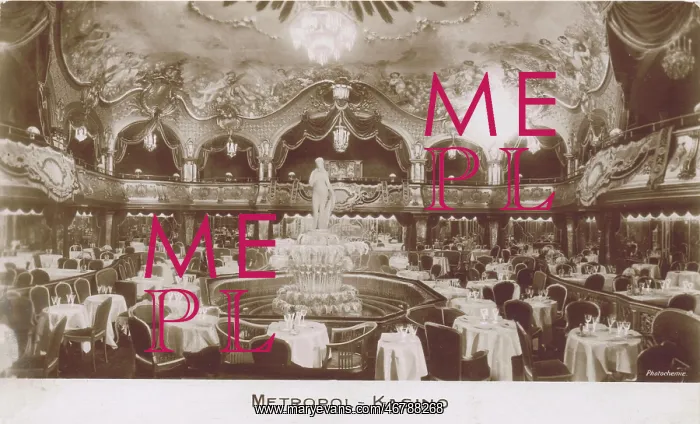 : A view of the interior of the Metropol Kasino, Berlin : A view of the interior of the Metropol Kasino, Berlin
