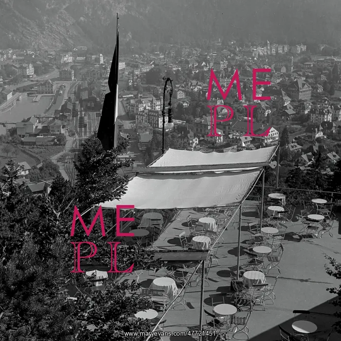 : View over Interlaken, Switzerland : View over Interlaken, Switzerland