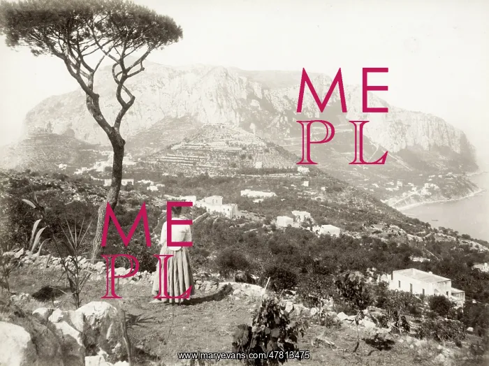 : View on the island of Capri, Italy : View on the island of Capri, Italy