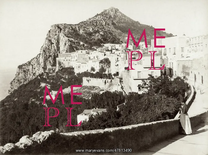 : View on the island of Capri, Italy : View on the island of Capri, Italy
