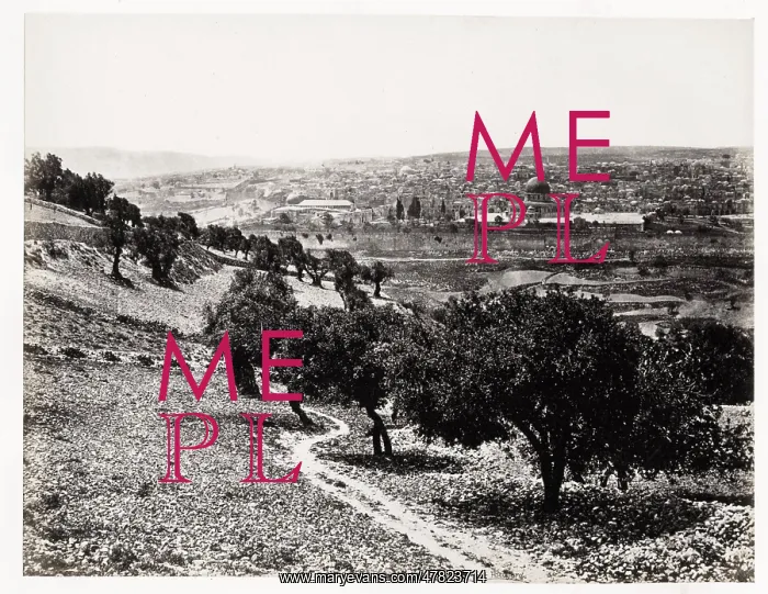 : View of Jerusalem, Palestine, modern Israel : View of Jerusalem, Palestine, modern Israel