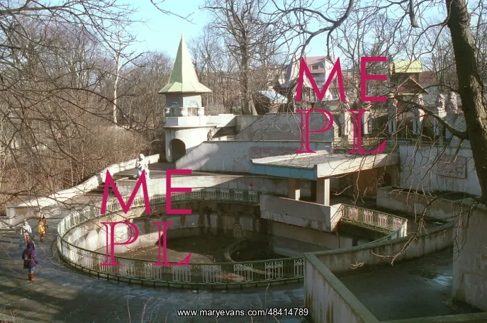 : View of Kaliningrad zoo, 1995 : View of Kaliningrad zoo, 1995