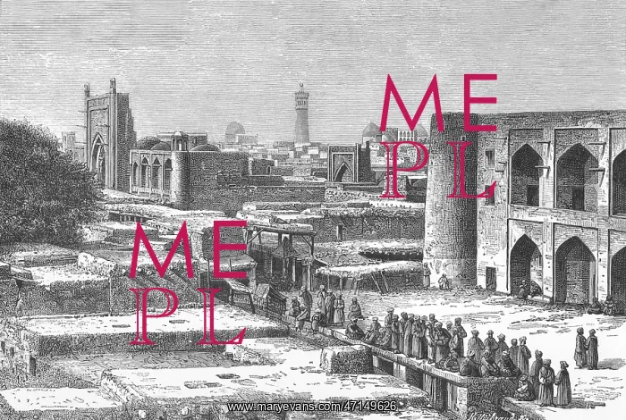  : View of Khiva, Uzbekistan