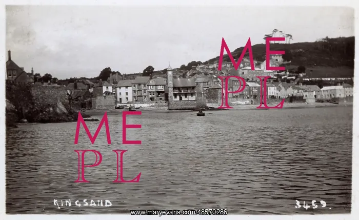 : View of Kingsand from the sea, Cornwall : View of Kingsand from the sea, Cornwall