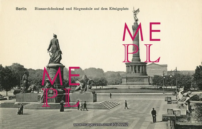 : View of Konigsplatz, Berlin, Germany : View of Konigsplatz, Berlin, Germany