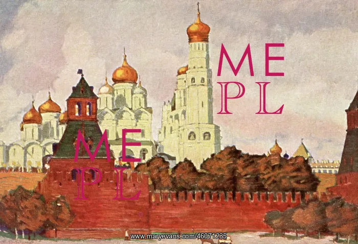  : View of the Kremlin, Moscow