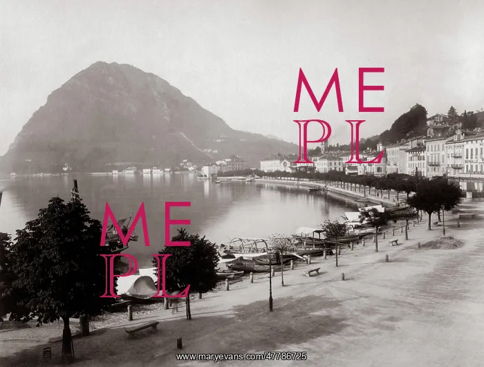 : View onto the lake at Lugano, Switzerland : View onto the lake at Lugano, Switzerland