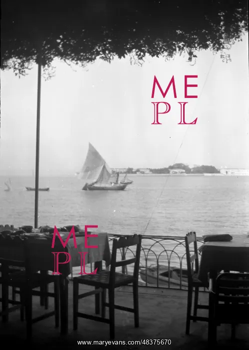: View from the Lido Cafe, Venice : View from the Lido Cafe, Venice