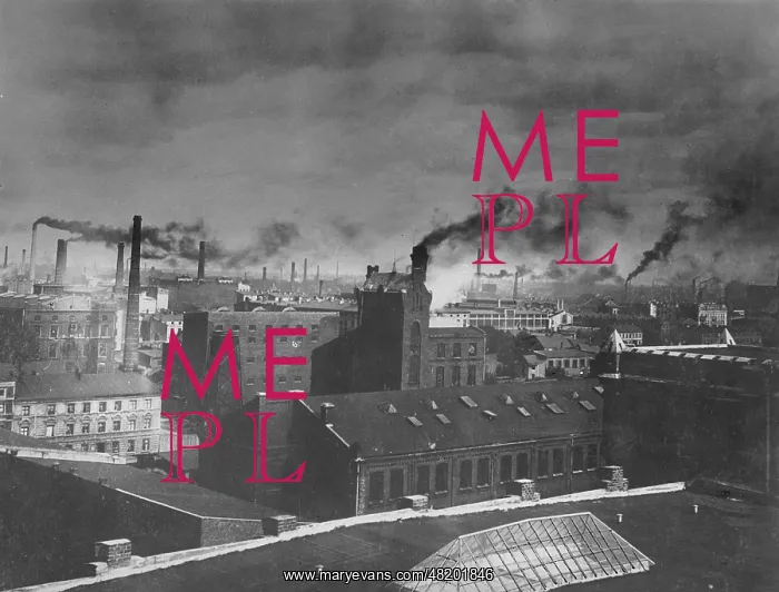 : View of Lodz, 1936 : View of Lodz, 1936