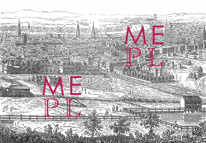 : View of London from Clerkenwell : View of London from Clerkenwell