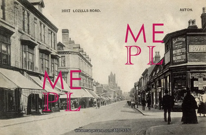 : View down Lozells Road, Aston, Birmingham, West Midlands : View down Lozells Road, Aston, Birmingham, West Midlands