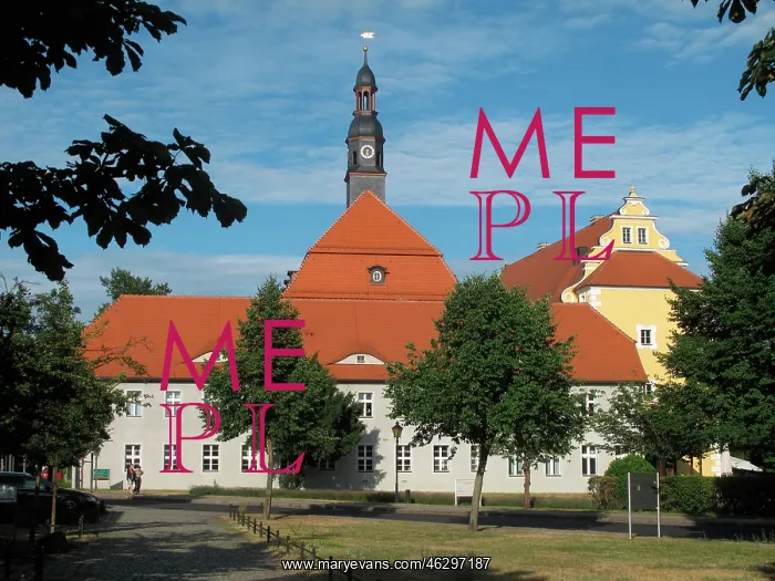 : View of Lubben Castle, Brandenburg, Germany : View of Lubben Castle, Brandenburg, Germany