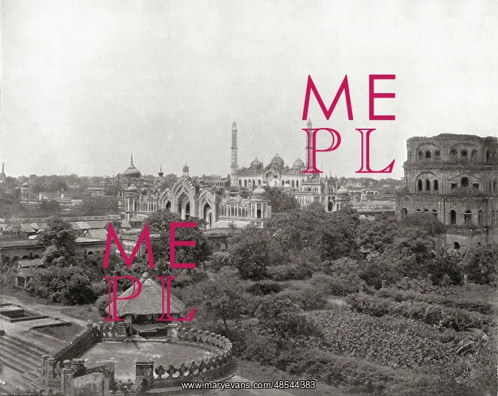 : A view of Lucknow, India : A view of Lucknow, India