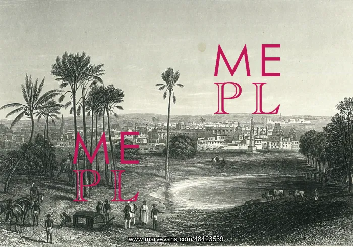  : View of Madras, India