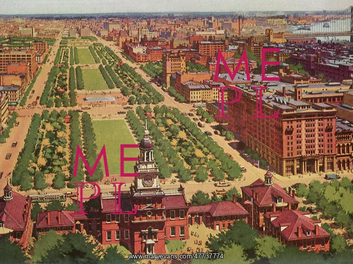  : View of The Mall, Philadelphia