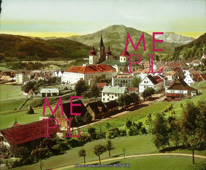 : View of the Mariazell Basilica : View of the Mariazell Basilica