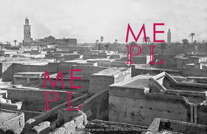 : View of Marrakech, 1911 : View of Marrakech, 1911