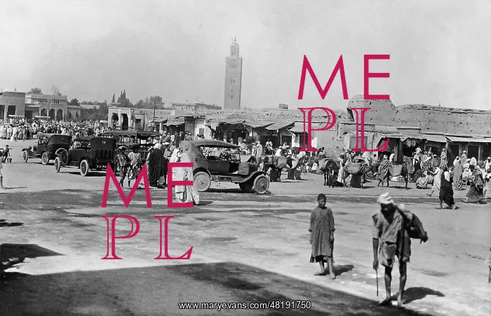 : View of Marrakech, 1927 : View of Marrakech, 1927