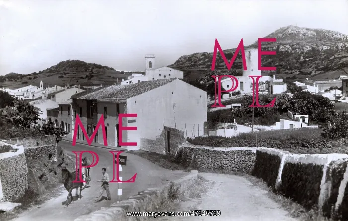 : View of Mercadal, Menorca, Balearic Islands, Spain : View of Mercadal, Menorca, Balearic Islands, Spain