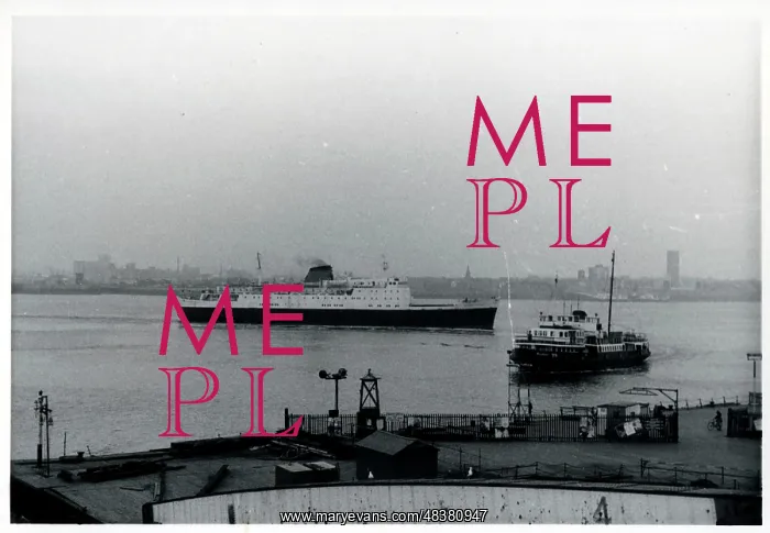 : View across the Mersey, Liverpool, Lancashire : View across the Mersey, Liverpool, Lancashire