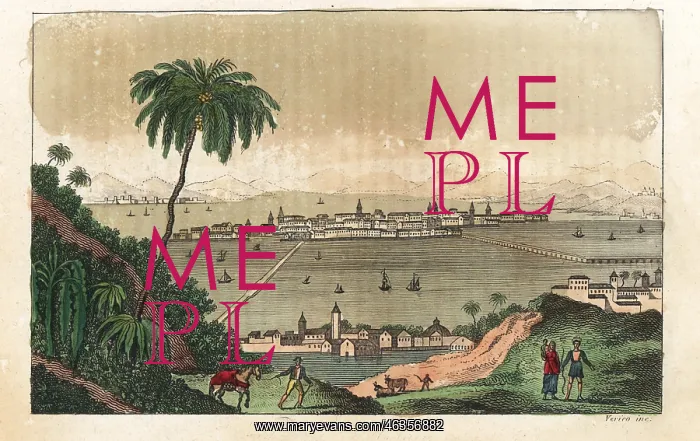  : View of Mexico City, circa 1820