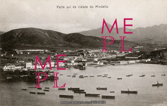 : View of Mindello, St Vincent Island, Cape Verde Islands : View of Mindello, St Vincent Island, Cape Verde Islands