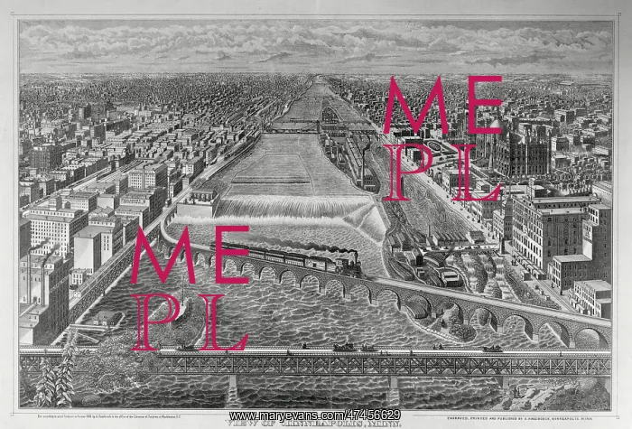 : View of Minneapolis, Minn : View of Minneapolis, Minn