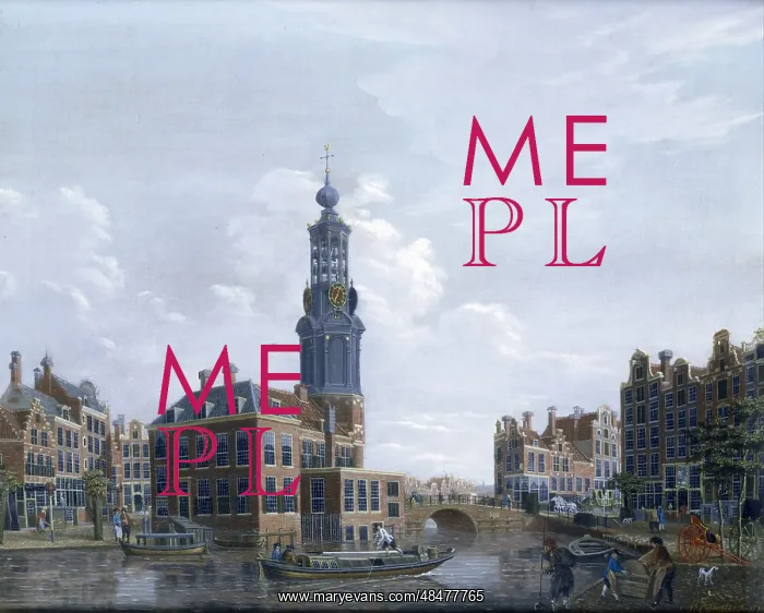 : View of the Mint Tower at Amsterdam. 1777. Artist : View of the Mint Tower at Amsterdam. 1777. Artist