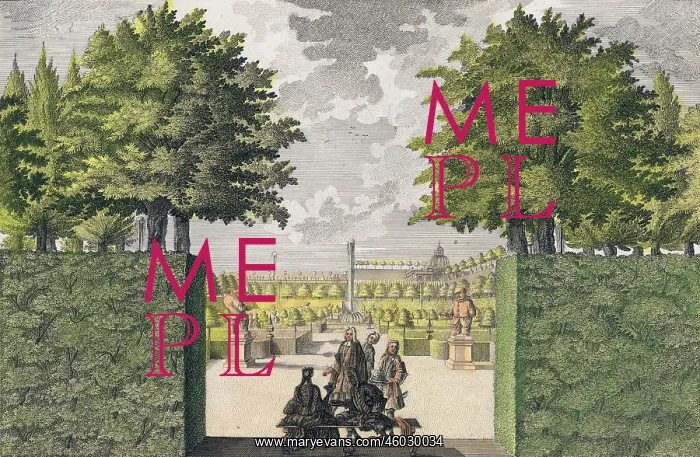  : View on Mirabell palace grounds