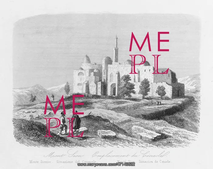  : View of Mount Zion, Jerusalem