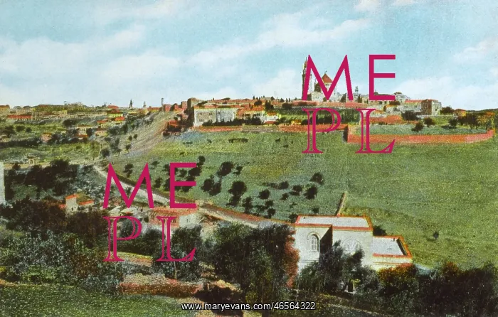  : View of the Mount Zion, Jerusalem, Israel
