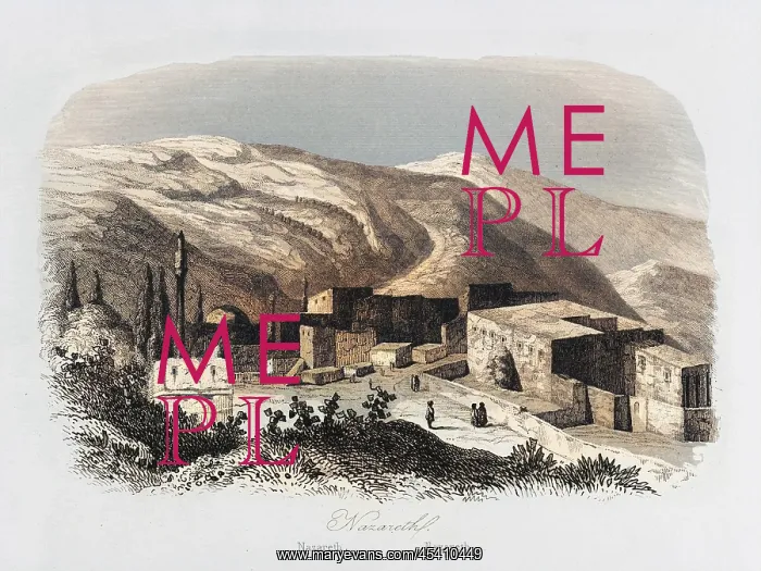  : View of Nazareth, Israel