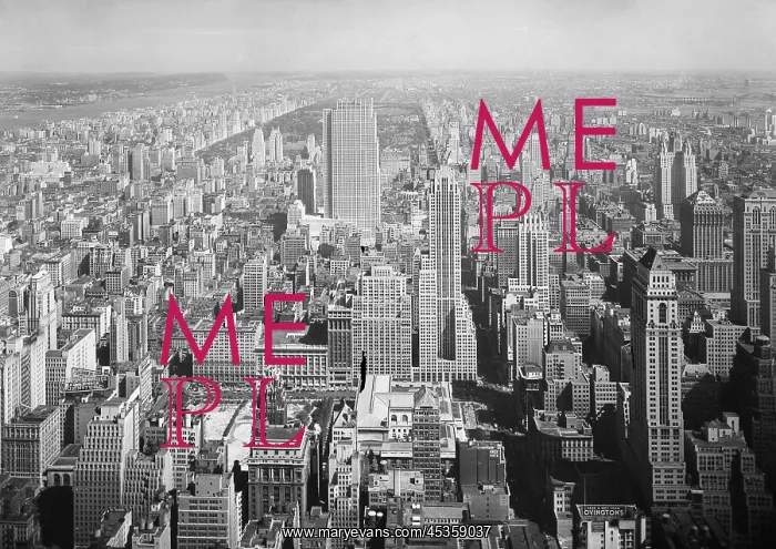 : View North from NYC's Empire State Building includes : View North from NYC's Empire State Building includes