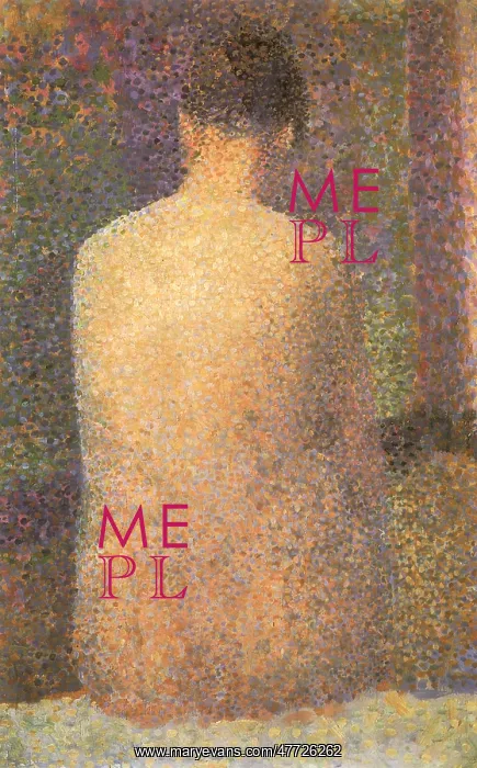  : Back View of Nude, by Georges Seurat