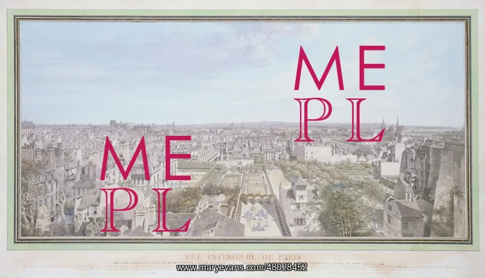 : View of Paris : View of Paris