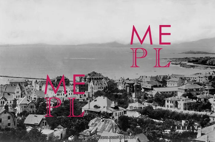 : View over Qingdao, 1931 : View over Qingdao, 1931