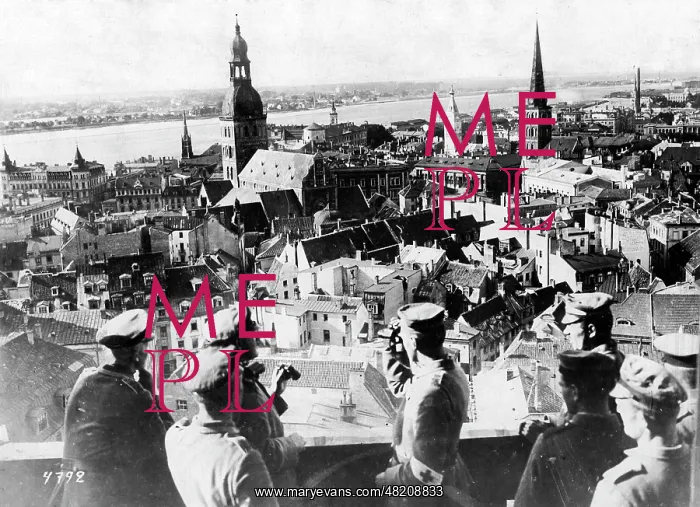 : View of Riga, 1917 : View of Riga, 1917