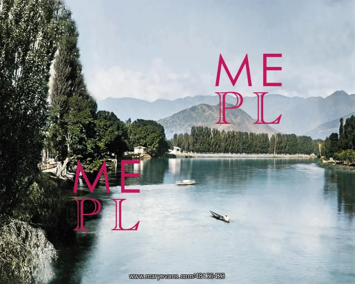: View of River Jhelum, India : View of River Jhelum, India