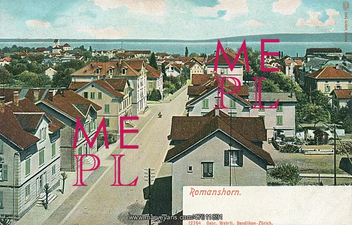  : View of Romanshorn, Thurgau, Switzerland