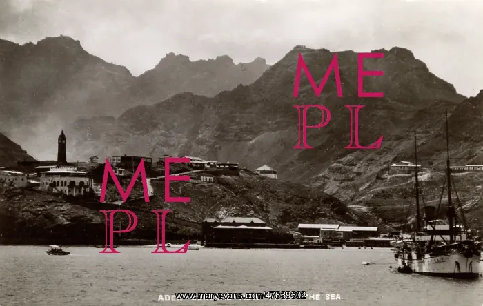  : View from the sea, Steamer Point, Aden