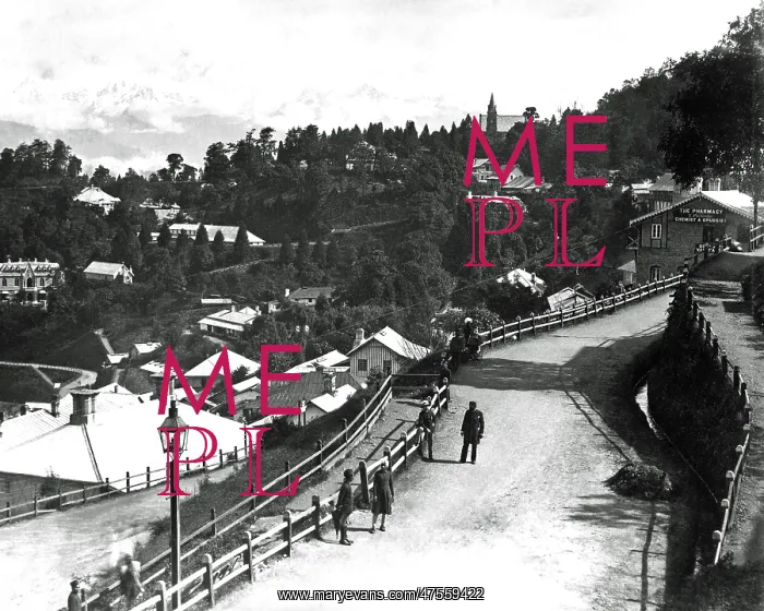 : View of Simla (Shimla), India : View of Simla (Shimla), India