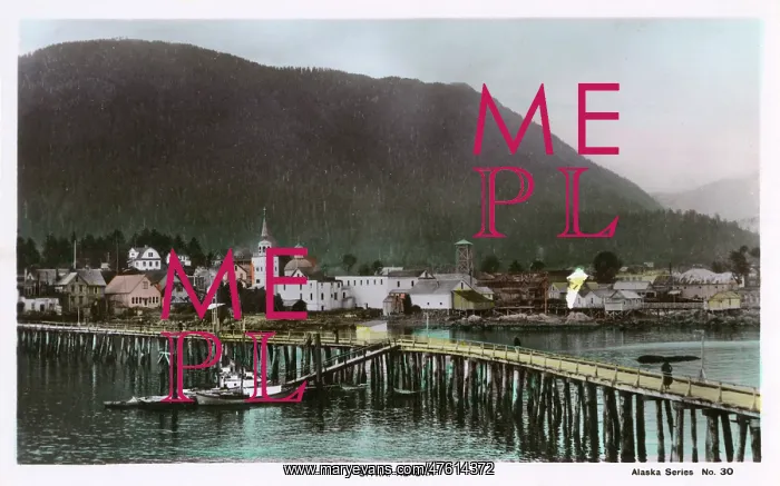  : View of Sitka, Alaska, USA