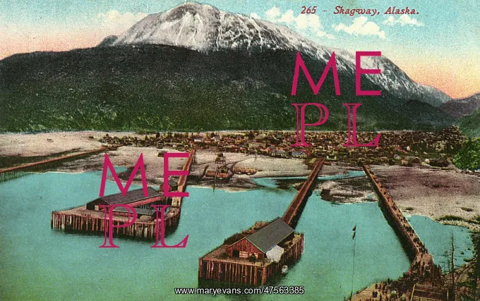  : View of Skagway, Alaska, USA