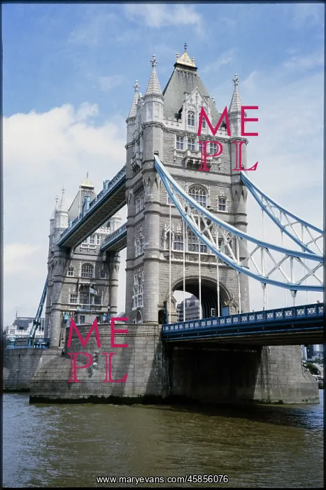 : A view from the south-west of Tower Bridge : A view from the south-west of Tower Bridge