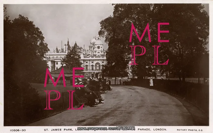 : View of St James's Park, London : View of St James's Park, London