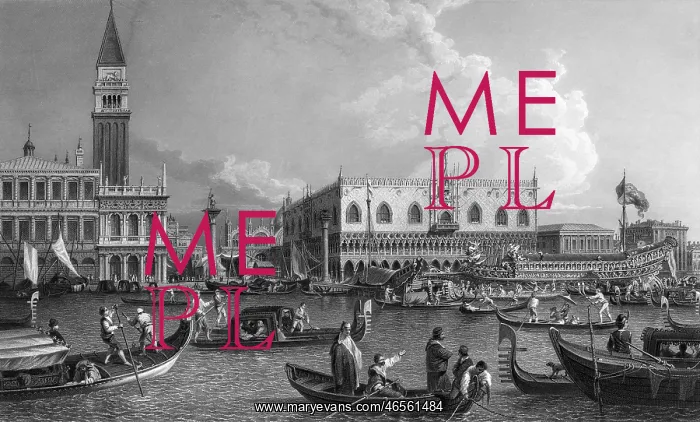 : View toward St Mark's Square, Venice, Italy : View toward St Mark's Square, Venice, Italy